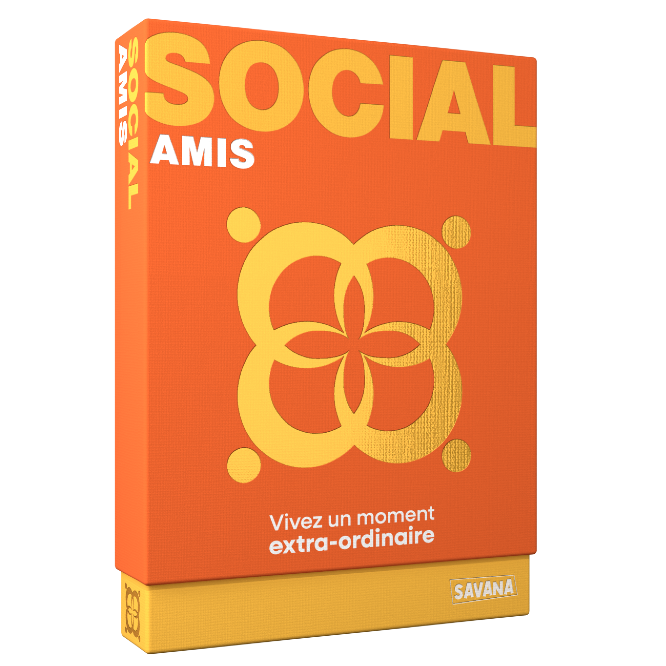 Social Amis – Les Petites Questions des Grandes Discussions | Jeu entre amis | 120 questions & 30 activités | Jeu de cartes de conversation | 2+ joueurs