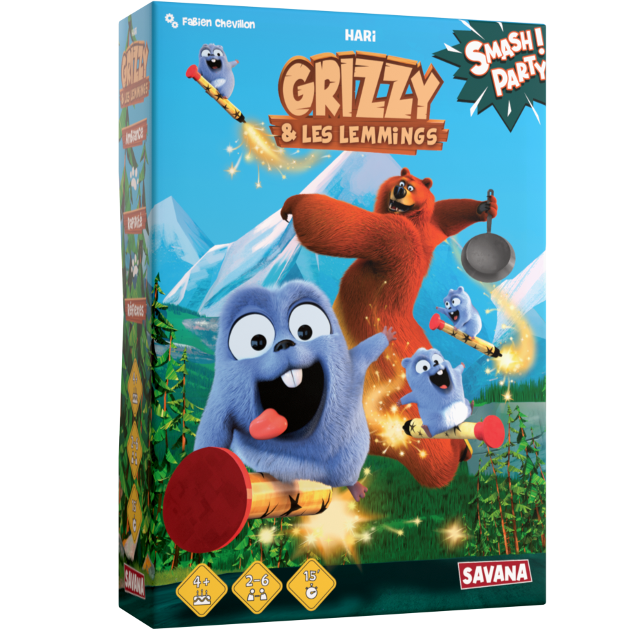 SMASH PARTY - GRIZZY & LES LEMMINGS